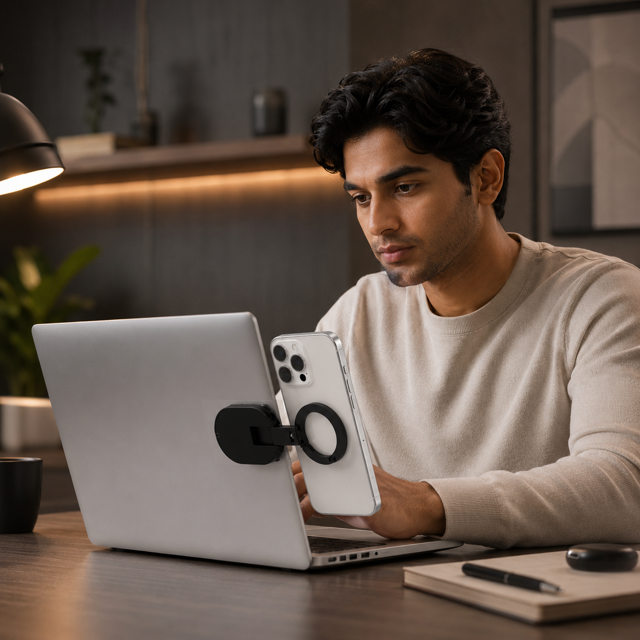 Tacqo™ | Magnetic Suction Phone Mount