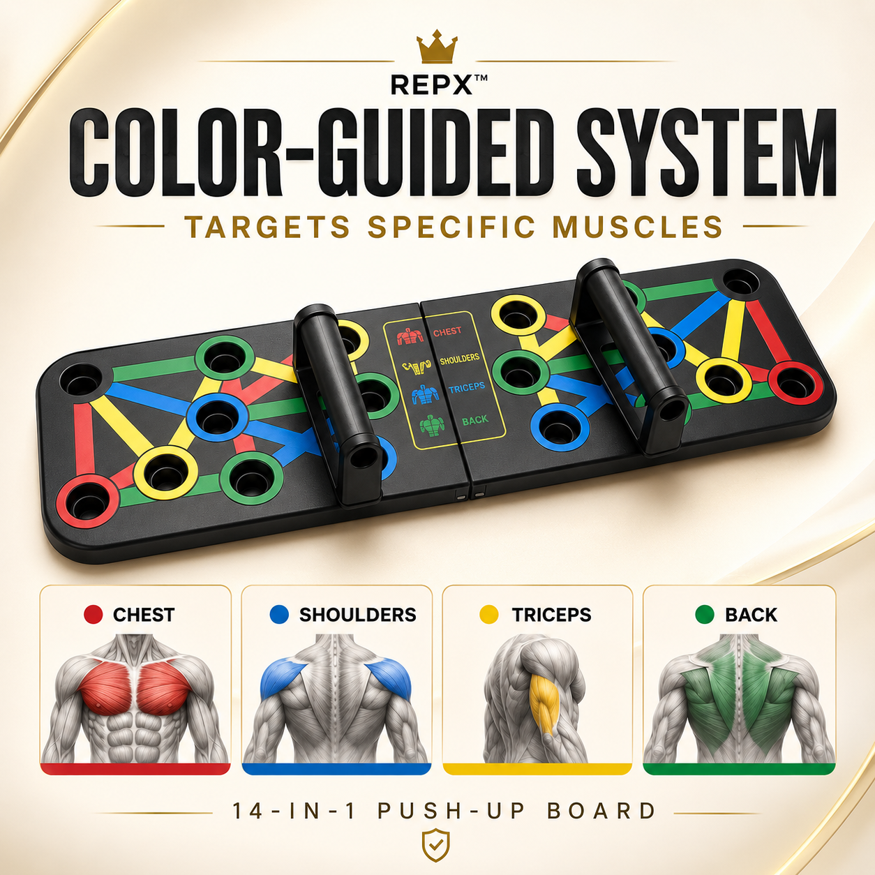 REPX™ | Guided Push-Up Board