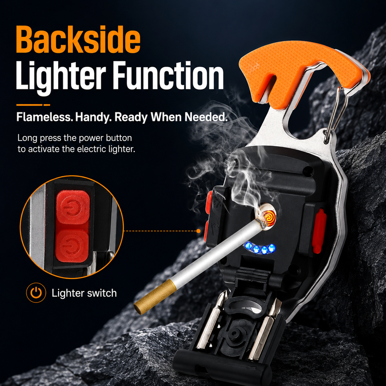 GLIX™ | Rechargeable Keychain Multi-Light