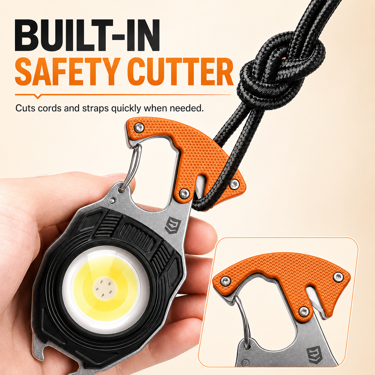 GLIX™ | Rechargeable Keychain Multi-Light