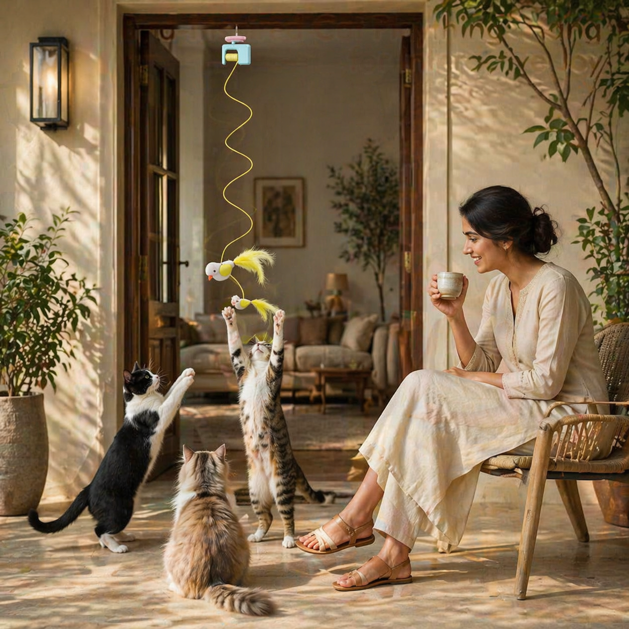 Pawgle™  Automatic Cat Play Teaser
