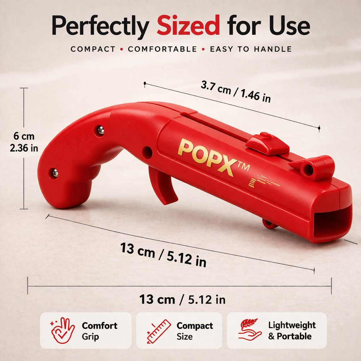 POPX™ Bottle Cap Launcher Opener